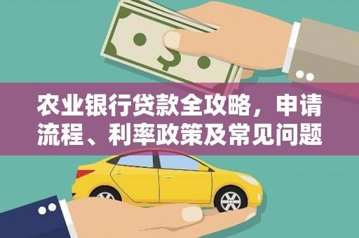 凤城农业银行贷款全攻略，申请流程、利率政策及常见问题解析
