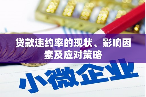 柳东贷款违约率的现状、影响因素及应对策略