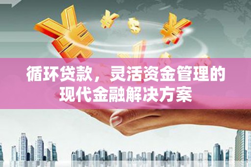 房县循环贷款，灵活资金管理的现代金融解决方案