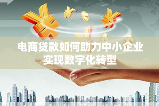 西林电商贷款如何助力中小企业实现数字化转型