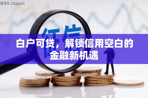 霍林郭勒白户可贷，解锁信用空白的金融新机遇