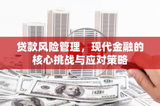 潍坊贷款风险管理，现代金融的核心挑战与应对策略