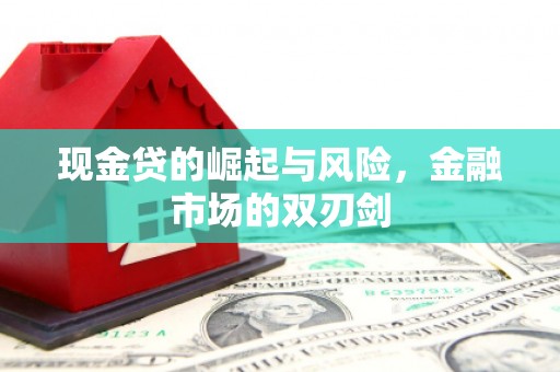 高唐现金贷的崛起与风险，金融市场的双刃剑