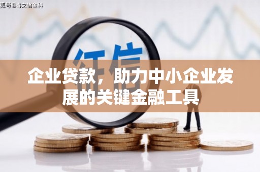 罗定企业贷款，助力中小企业发展的关键金融工具
