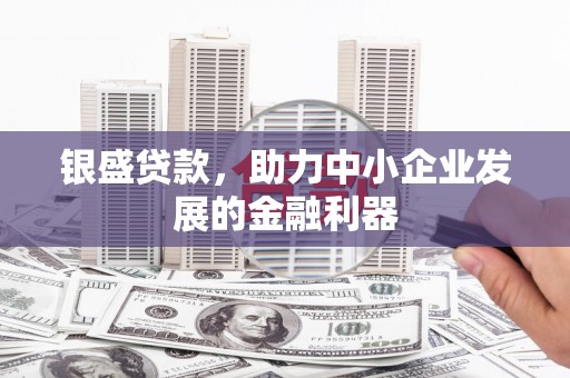 三星银盛贷款，助力中小企业发展的金融利器