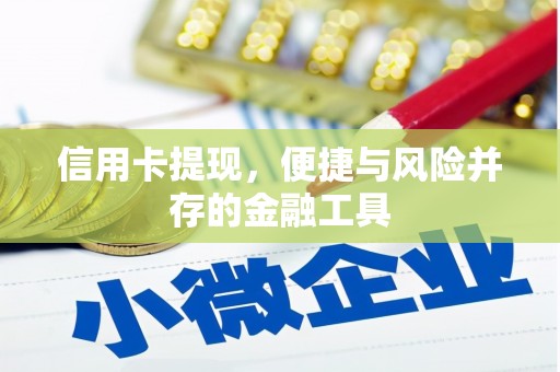 阿城信用卡提现，便捷与风险并存的金融工具