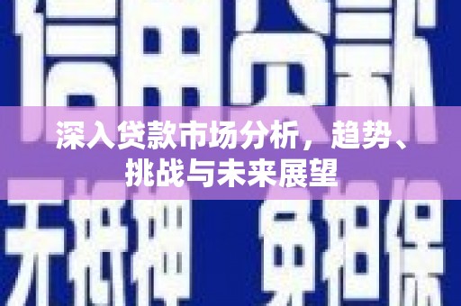 临邑深入贷款市场分析，趋势、挑战与未来展望