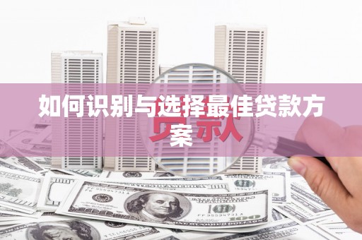 聂荣如何识别与选择最佳贷款方案